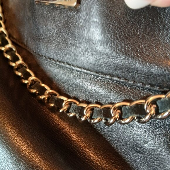 REBECCA MINKOFF - Black Leather Bag - Picture 12 of 16